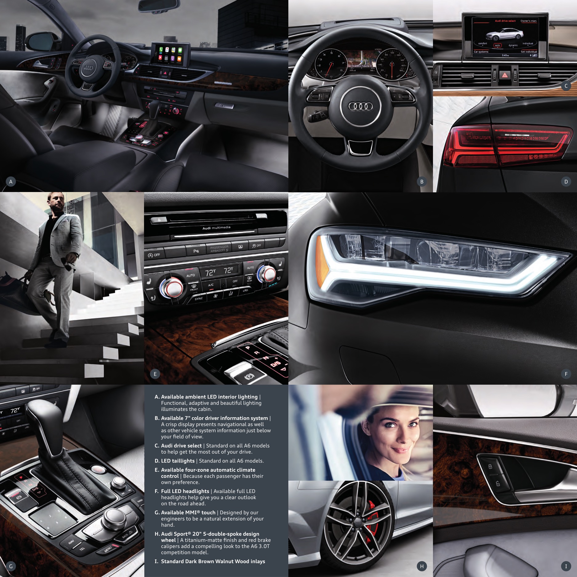 2017 Audi A6 Brochure Page 9